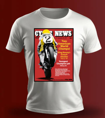 Cycle News Merch The King Kenny Shirt