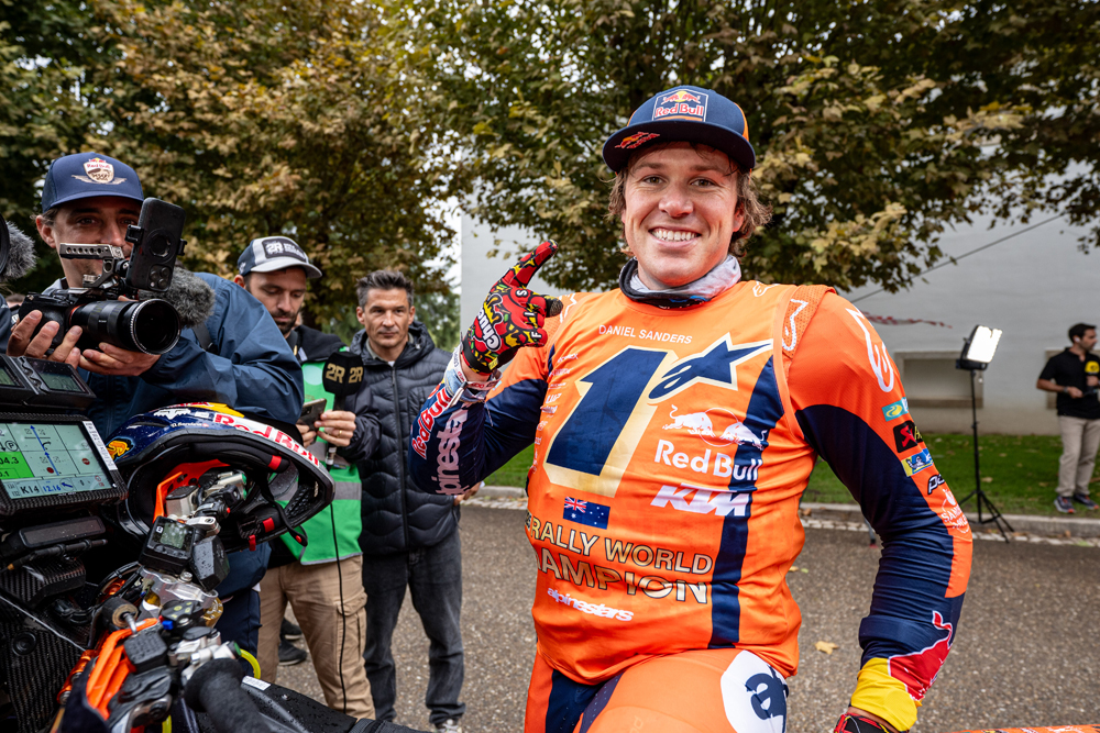 Daniel Sanders at 2025 Rally-Raid Portugal