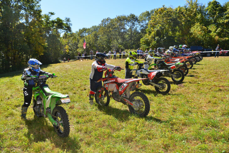 FAHQ Racing 39th Anniversary Reunion Hare Scrambles start
