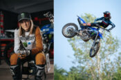 Freestyle MX rider Vicky Golden