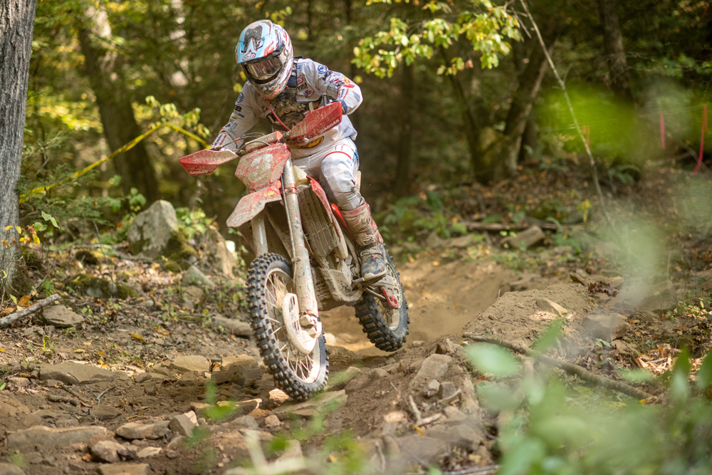 Jordan Ashburn at 2025 Mountaineer GNCC