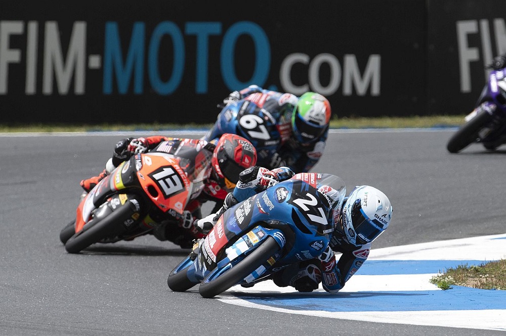 JuniorGP race at the 2025 Circuito do Estoril (POR) Photo by JuniorGP