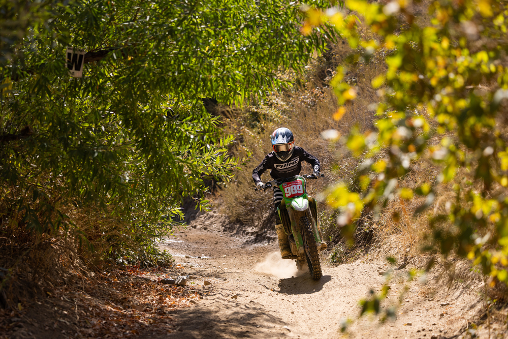 Racer Fry at 2025 Glen Helen WORCS