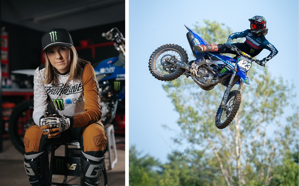 Freestyle MX rider Vicky Golden