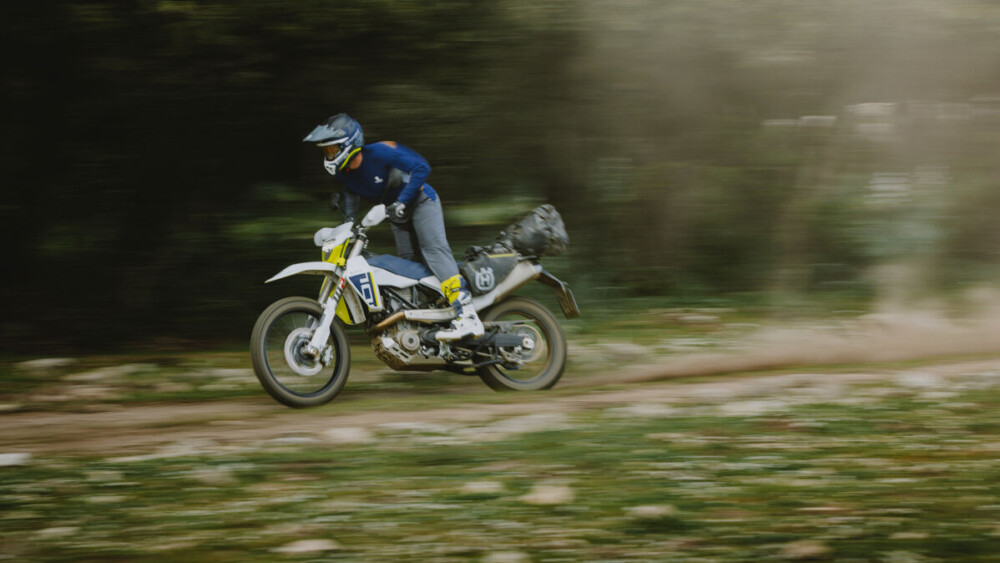 2026 Husqvarna 701 Enduro action