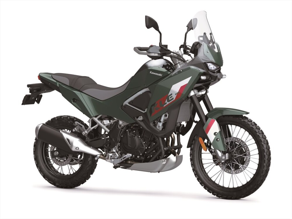 2026 Kawasaki KLE 500 ABS Metallic Carbon Gray Ebony