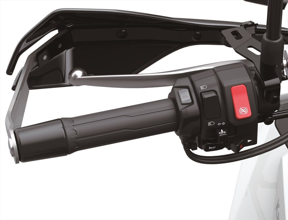 2026 Kawasaki KLE 500 ABS handguards