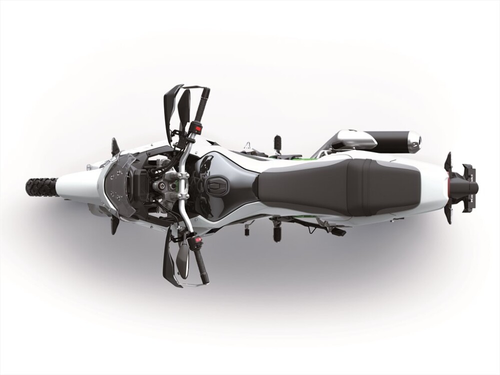 2026 Kawasaki KLE 500 ABS overhead view