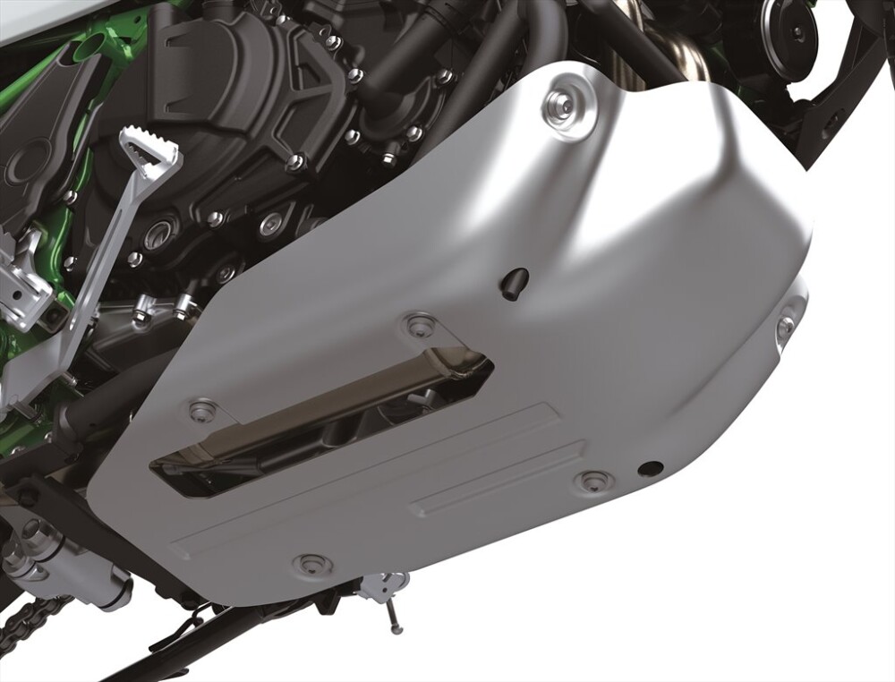 2026 Kawasaki KLE 500 ABS skid plate
