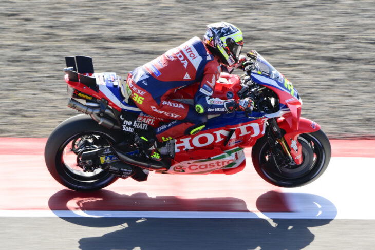 Joan Mir at Indonesian MotoGP October 3 2025