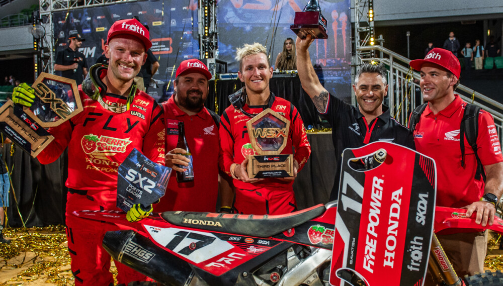 Quad Lock Honda world-supercross-team