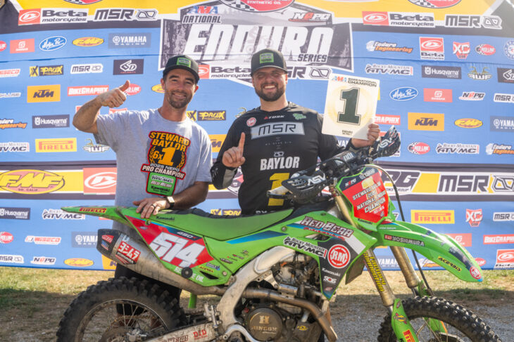 Steward Baylor Jr at 2025 Muddobbers National Enduro