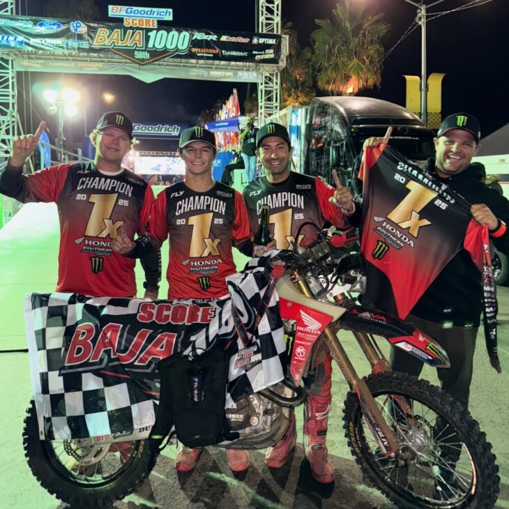 2025 Baja 1000 Results SLR Honda Finish Line 1440x1440