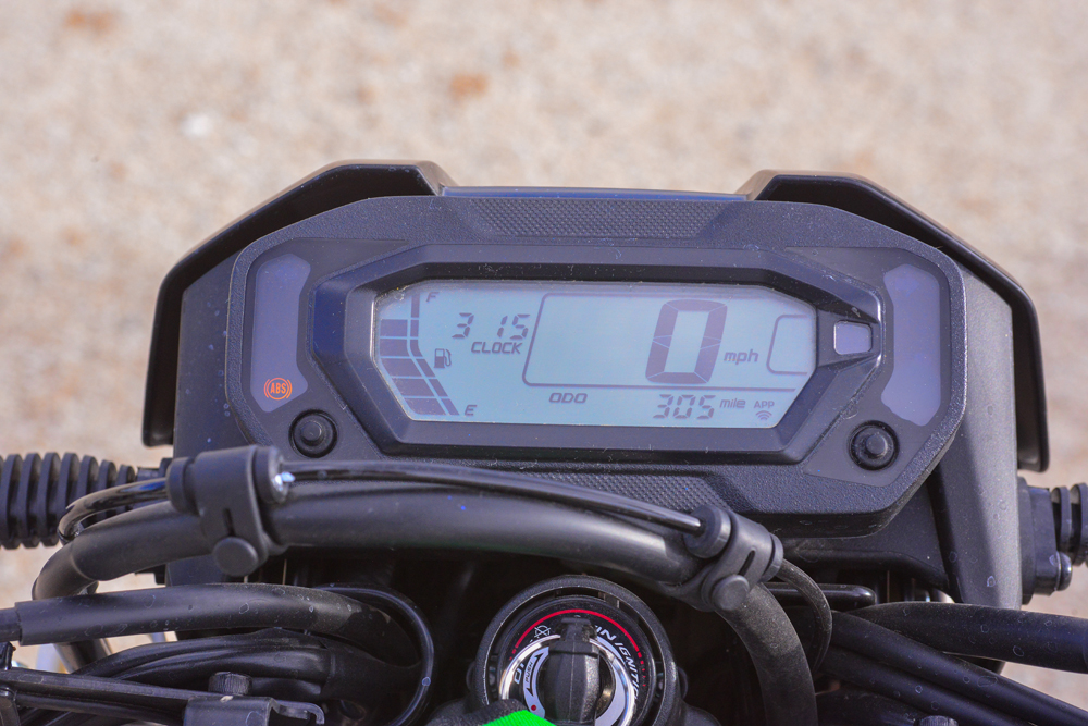 2026 Kawasaki KLX230 S Sherpa ABS dash 2026 Kawasaki KLX230 S Sherpa ABS dash