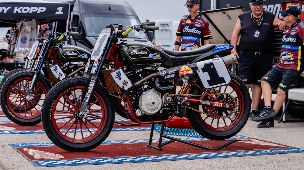 Factory Indian FTR750 flat tracker