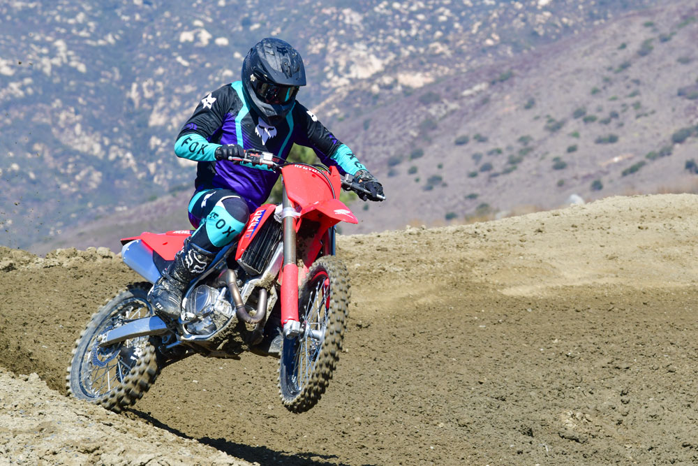 2026 Honda CRF450R action