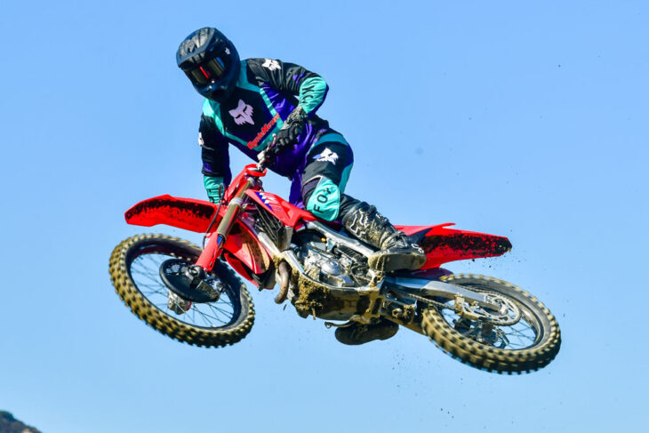 2026 Honda CRF450R jumping