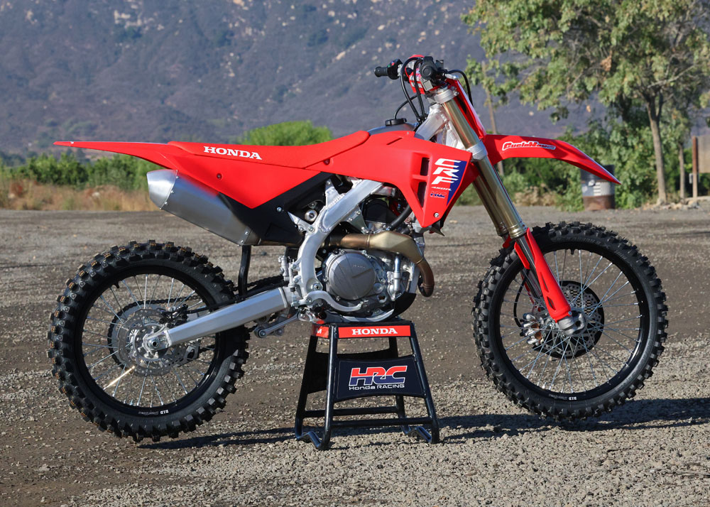 2026 Honda CRF450R right side