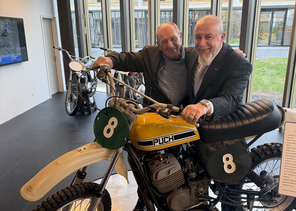 Harry Everts (left) and Giuseppe Luongo