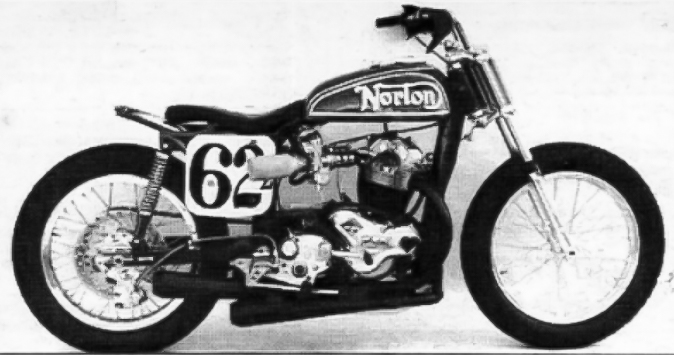 Ron Wood Norton flat tracker