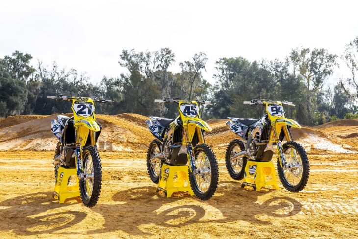 Suzuki RM-Z450 Supercross bikes