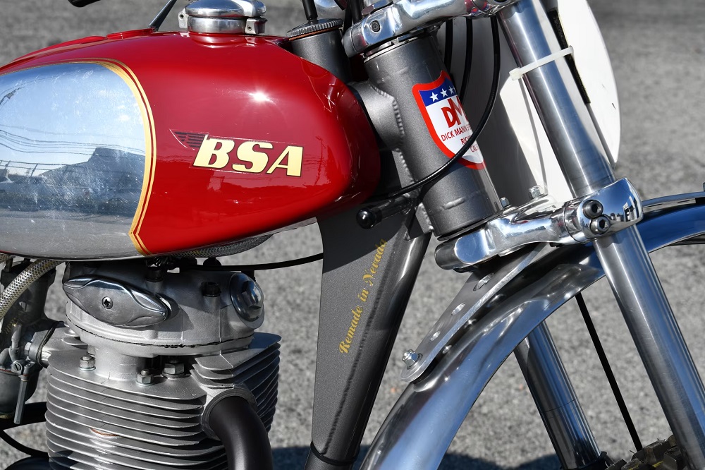 1974 BSA B50 Dick Mann - Bruce Brown motorcycle
