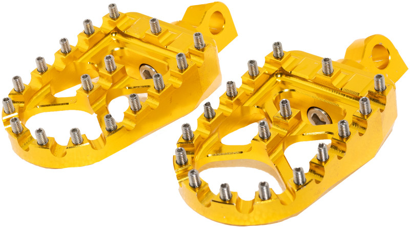 Biker's ChoiceMX-Style Footpegs - Gold