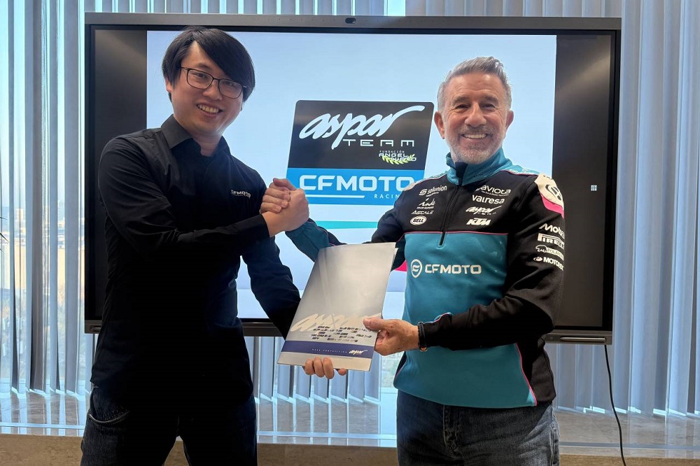 CFMOTO and Aspar Team extend their partnership until 2031