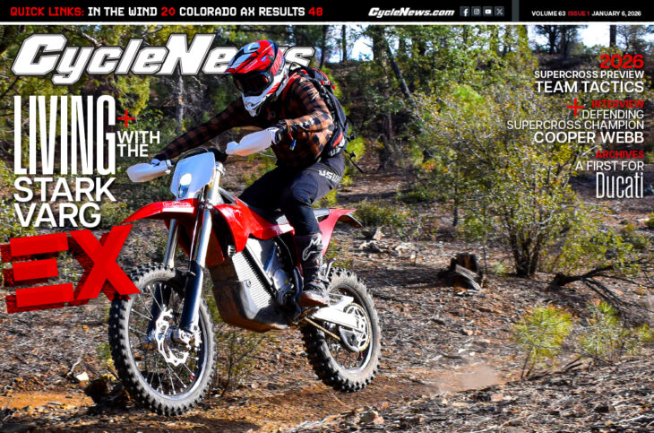 Cycle News Magazine Cover Issue 01 2026