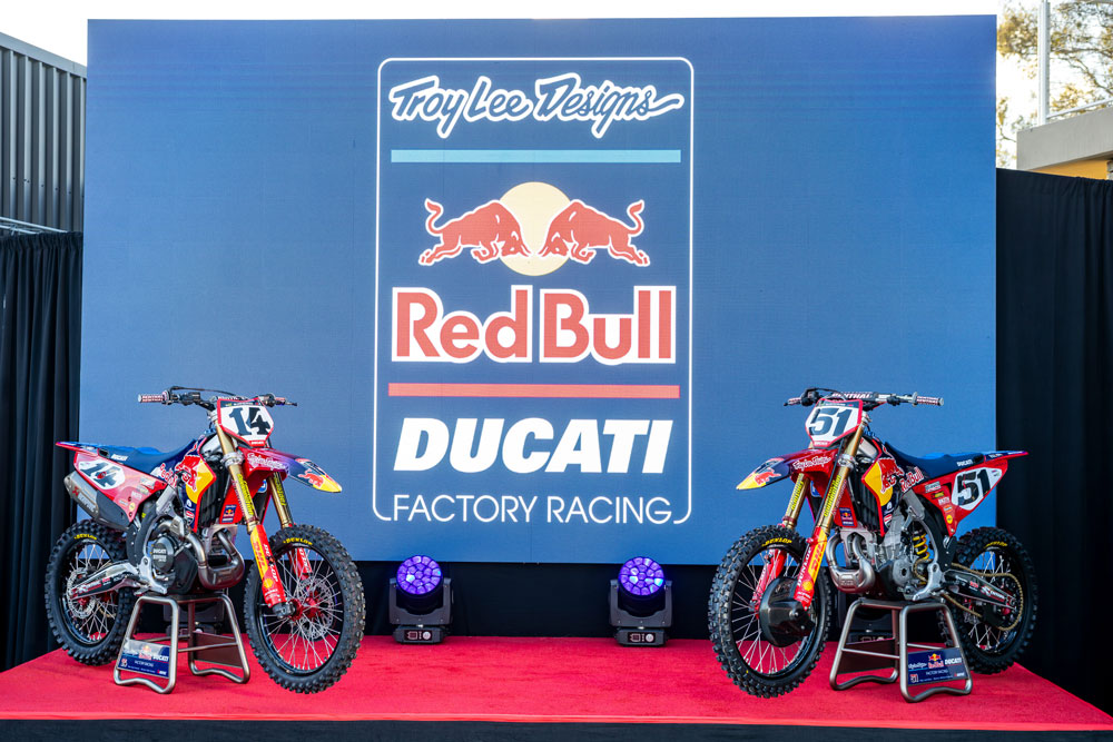 Troy Lee Designs Red Bull Ducati Factory Racing Official Team Launch 2026