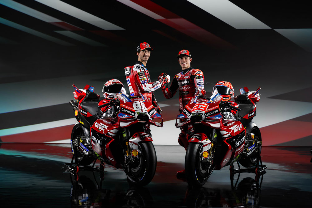 Factory Ducati team 2026 MotoGP Team Launch