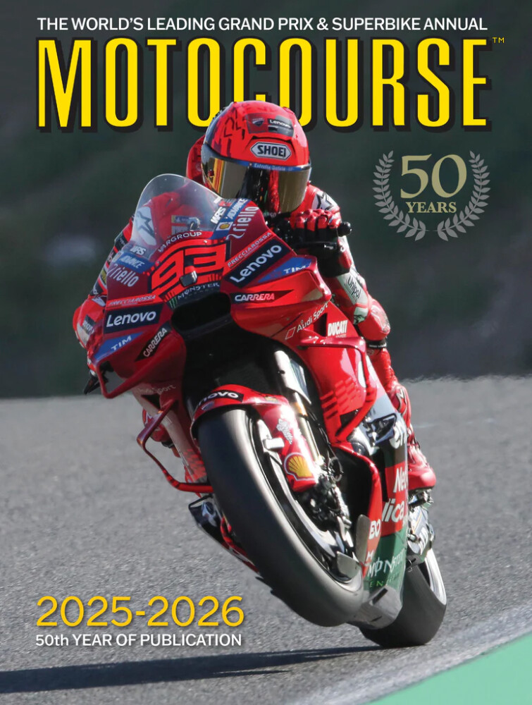 Motocourse 2025-2026 Annual cover