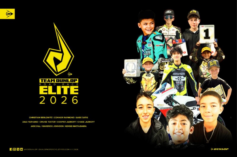 2026 Team Dunlop Road Race Elite Roster