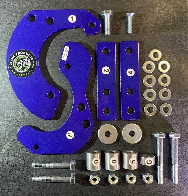 2Low Products Rear-Lowering Kit blue