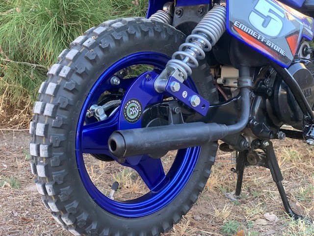 2Low Products Rear-Lowering Kit rear wheel