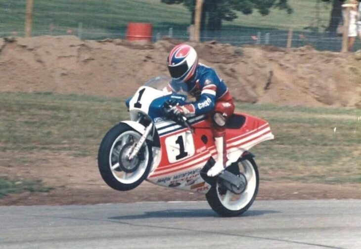 AMA 250GP National Champion Donny Greene in 1987
