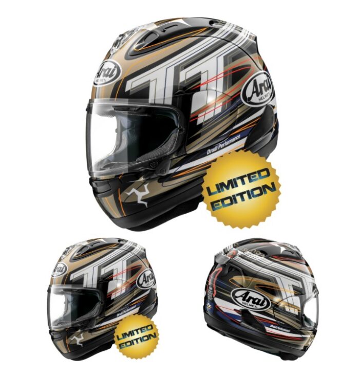 Arai Corsair-X 2026 IOMTT Limited Edition Helmet