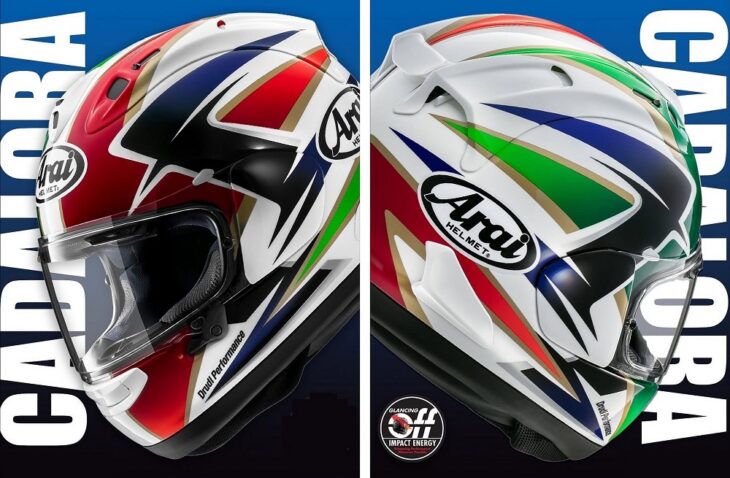 Arai Corsair-X Cadalora Restyle Helmet