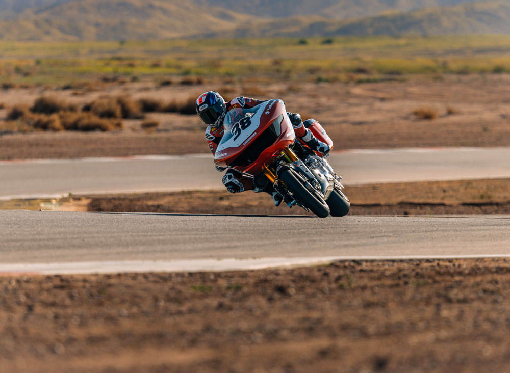 Bradley Smith Harley-Davidson X DynoJet Factory Race Team on track