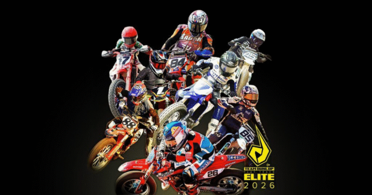Dunlop Motorcycle Tires 2026 Team Dunlop Elite Flat Track Program