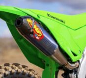 FMF Racing KX450 Slip-On installed