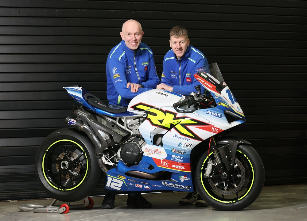 Ian Hutchinson Burrows Engineering-RK Racing for 2026 Isle of Man TT Races