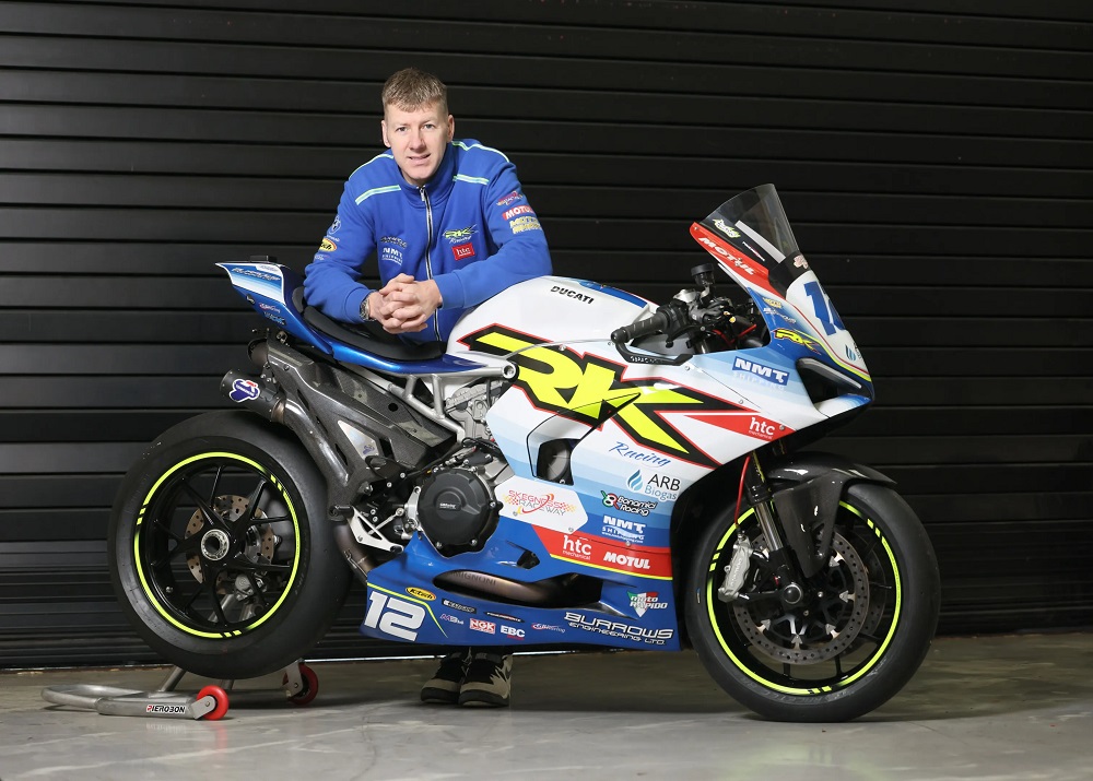 Ian Hutchinson Burrows Engineering-RK Racing for 2026 Isle of Man TT Races