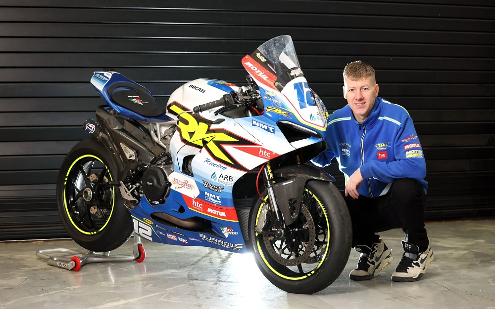 Ian Hutchinson Burrows Engineering-RK Racing for 2026 Isle of Man TT Races