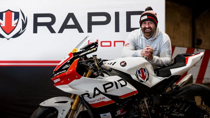 Jamie Coward Rapid Honda 2026 Isle of Man TT Races