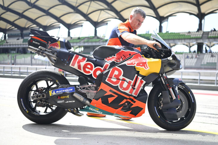 KTM Tech3 racebike