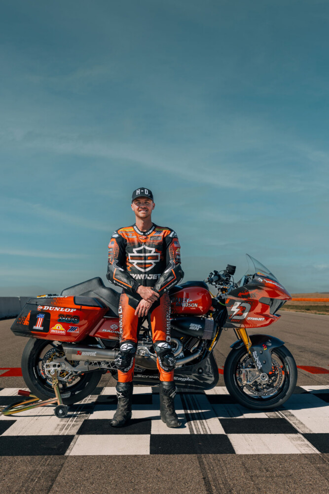 Kyle Wyman Harley-Davidson X DynoJet Factory Race Team