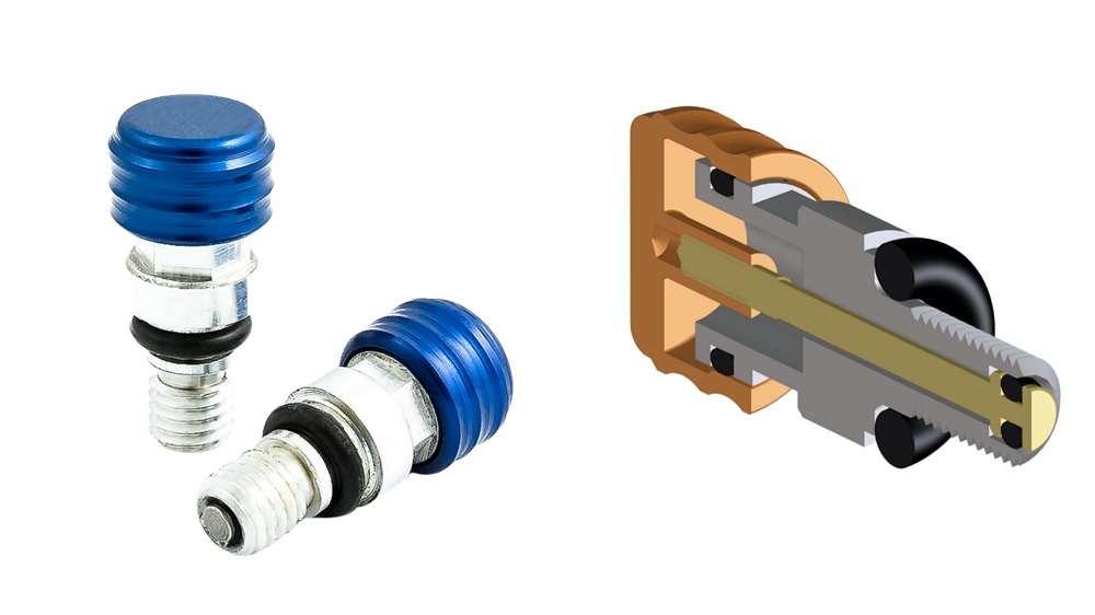 System Tech Racing YZ250F Speed Bleed Valves