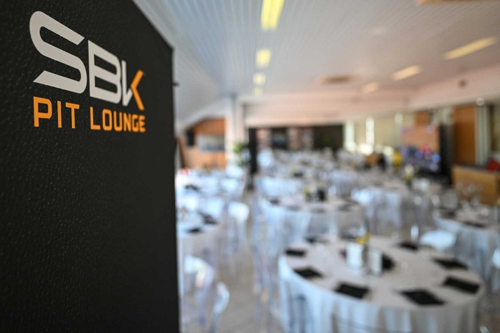 WorldSBK pit lounge