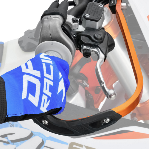 Zeta Racing Pro Armor Handguard Kit curved design